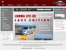 Tablet Screenshot of lumma-tuning.de